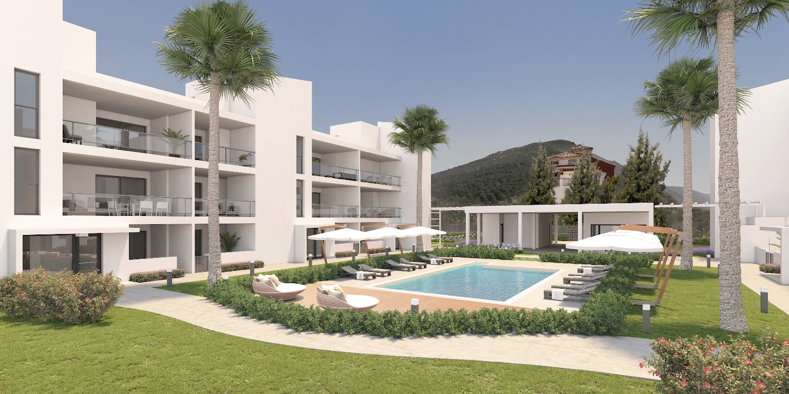 Alhaurin Vista Gol - nieuwbouw appartementen - Costa del Sol - impressie